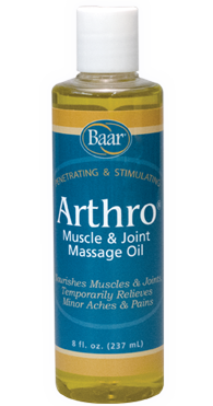 Arthro Muscle and Joint Massage Lotion 8 oz from Baar